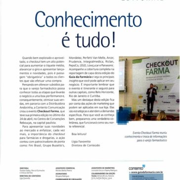 Conhecimento é tudo! –  Guia da Farmácia