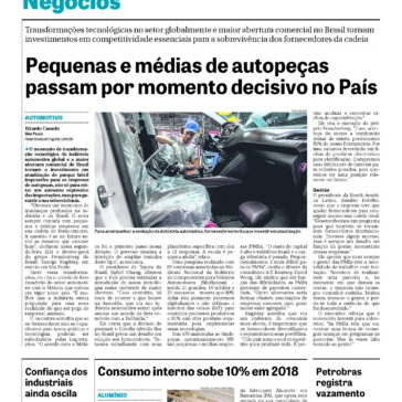 Pequenas e médias de autopeças passam por momento decisivo no País – DCI