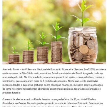 Semana de Educação Financeira trará cursos e palestras para o investidor- Space Money