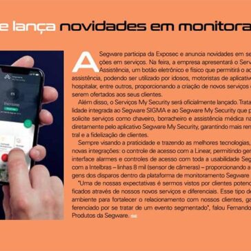 Segware lança novidades em monitoramento -Segurança Eletrônica
