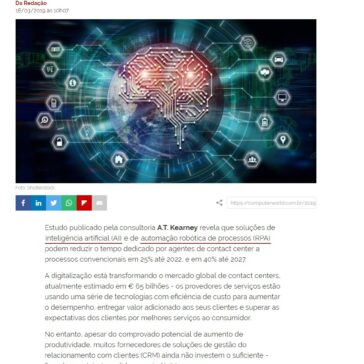 Contact center inteligente é caminho para elevar produtividade- Computer World