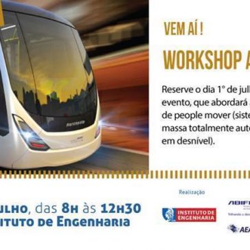 Instituto de Engenharia promove Workshop Aeromóvel