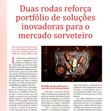 Duas rodas reforça portfólio de soluções inovadoras para o mercado sorveteiro – Italian Food