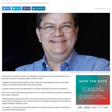 Gol terá embarque biométrico no Rio- Baguete
