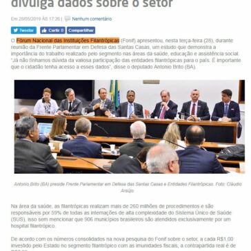 Fórum Nacional das Filantrópicas divulga dados sobre o setor- PSD na Câmara