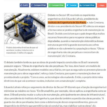 Engenharia de manutenção: sempre ou de vez em quando? -Cimento Itambé