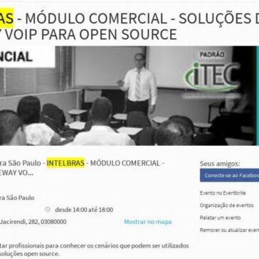 INTELBRAS – MÓDULO COMERCIAL- Evento.br.com