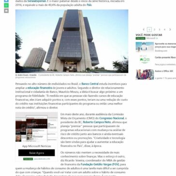 Banco Central estuda incentivos para disseminar a educação financeira no Brasil- MSN Brasil