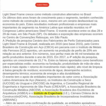 Fw: Crescimento apesar da crise no setor de construção – Rede Press