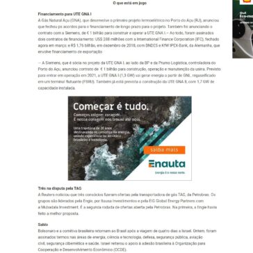 Gas Natural Açu conclui financiamento e acerta contrato de € 1 bi com Siemens – EPBR