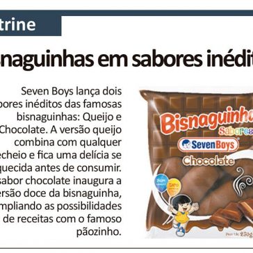 Bisnaguinhas em sabores inéditos- Folha do ABC