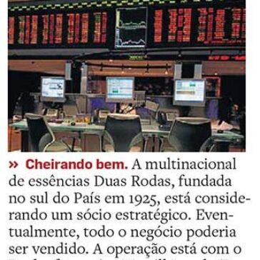 Cheirando bem – O Estado de S.Paulo