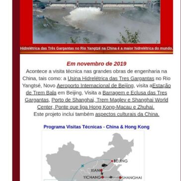 Chinatur-CTTour em parceria com a Instituto de Engenharia visitam grandes obras na China- Blog Chinatur