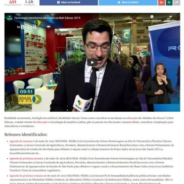 Tecnologia transforma educação na Bett Educar 2019- O Verídico