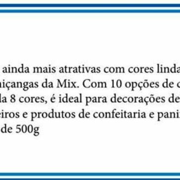 Miçangas Mix – REVISTA MERCADO SORVETEIRO