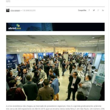 Abrint 2019 supera número de expositores e de público- Ponto ISP