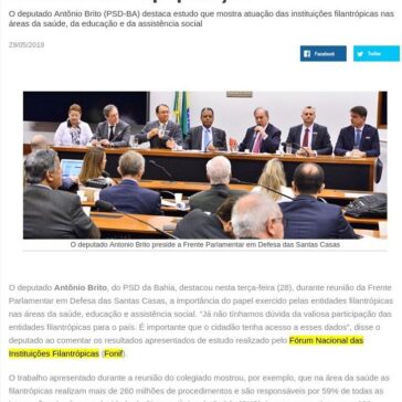 Filantrópicas têm papel essencial no atendimento à população- Portal PSD