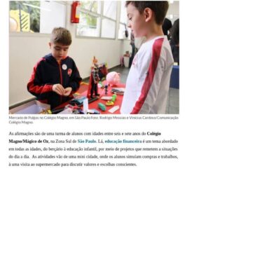 Educação financeira em escolas do País avança 72% em cinco anos -O Estado de S. Paulo (Online)