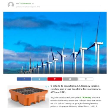 Até 2026, Brasil se tornará oitava potência eólica no mundo-  O petróleo