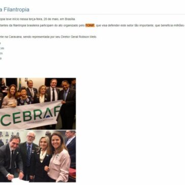 Caravana da Filantropia- Fundaes