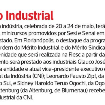 Mérito industrial – Notícias do Dia