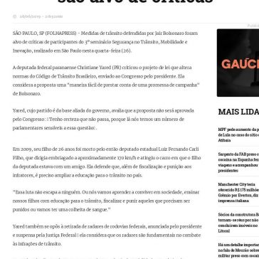 Medidas de trânsito para combater indústria da multa são alvo de críticas- GaúchaZH