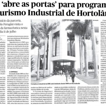 EMS ’abre as portas’ para programa de Turismo Industrial de Hortolândia – Tribuna Liberal