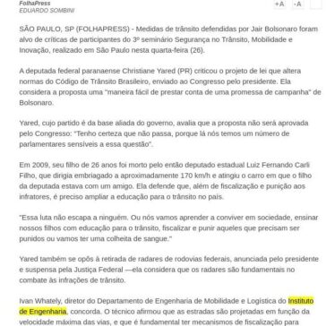 Medidas de trânsito para combater indústria da multa são alvo de críticas- Jornal do Brasil (On-line)