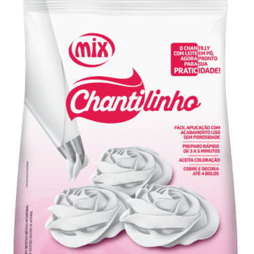Mix lança solução inédita e inovadora voltada à produção de cobertura chantilly