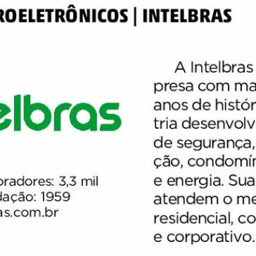 ELETROELETRÔNICOS | INTELBRAS- A Notícia