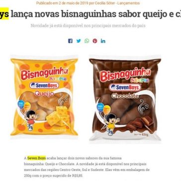 Seven Boys lança novas bisnaguinhas sabor queijo e chocolate – Gula Certa