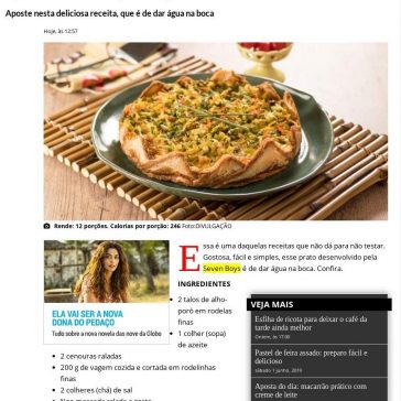 Quiche de alho-poró e pão de forma é a dica do dia – Ana Maria Online