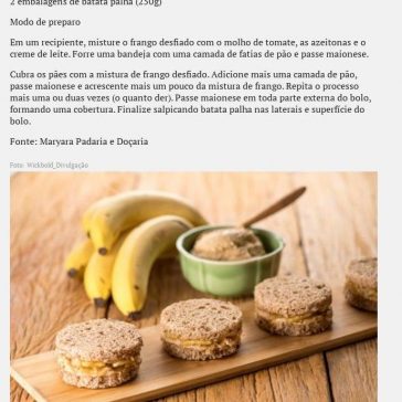 8 receitas criadas a partir do pão – O Liberal