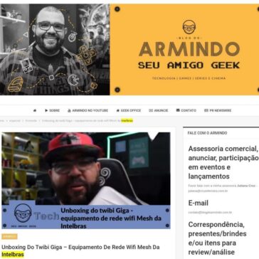 Unboxing do twibi Giga – equipamento de rede wifi Mesh da Intelbras- Blog do Armindo