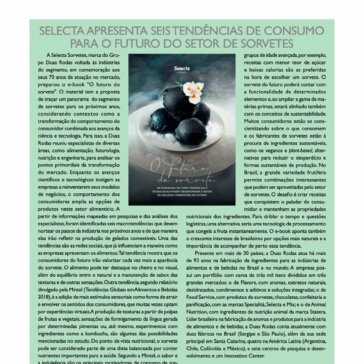 Selecta apresenta seis tendências de consumo para o futuro do setor de sorvetes – Aditivos & Ingredientes
