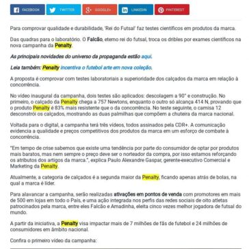 Penalty faz Falcão trocar a quadra por laboratório -Promoview