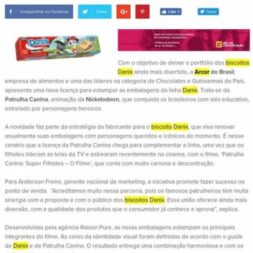 Nova licença: Danix apresenta embalagens da Patrulha Canina – Abc da Comunicação