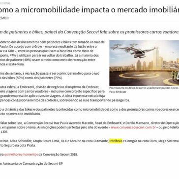 Como a micromobilidade impacta o mercado imobiliário- Secovi-SP