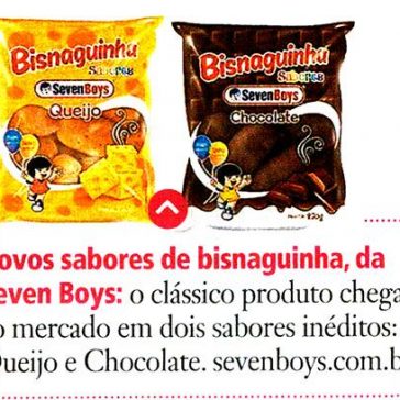 Novos sabores de bisnaquinha, da Seven Boys – Malu