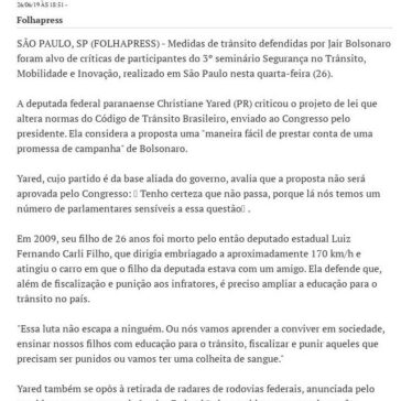 Medidas de trânsito para combater indústria da multa são alvo de críticas- BemParaná