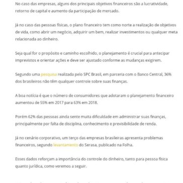Planejamento Financeiro (Guia Completo de Coaches de Sucesso) -Blog SBCoaching