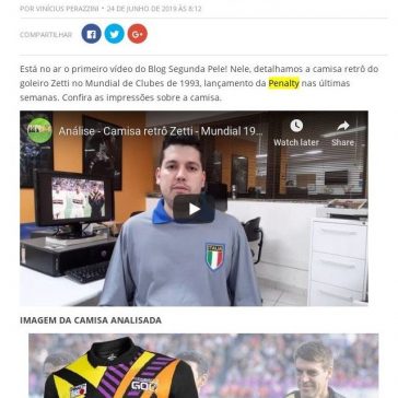 Análise: Blog Segunda Pele detalha camisa retrÒ do goleiro Zetti no Mundial de 1993 -LanceNet