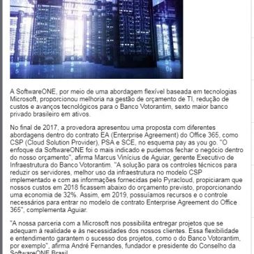 Banco Votorantim adota nuvem para reduzir orçamento- TI Inside