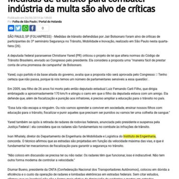 Medidas de trânsito para combater indústria da multa são alvo de críticas- Portal do Holanda