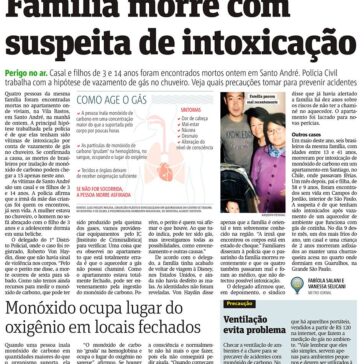 Família morre com suspeita de intoxicação- Metro