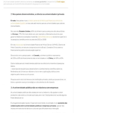 10 mitos sobre a universidade pública brasileira- Educação Integral