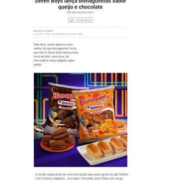Seven Boys lança bisnaguinhas sabor queijo e chocolate – Glamour Online