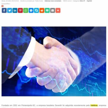 Intelbras anuncia aquisição da Seventh- SEGS