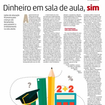 Dinheiro em sala de aula, sim- Zero Hora