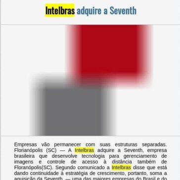 Intelbras adquire a Seventh- EexpoNews
